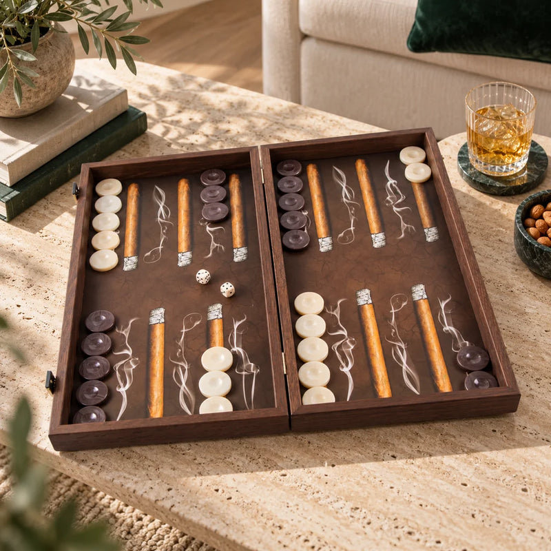 Backgammon Manopoulos Robusto TXL1ROB — mis en scène