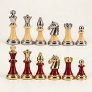 Jeu d’échecs L’Écrin — rangée des pièces