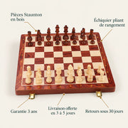 Jeu d’échecs Le Cercle — points clés