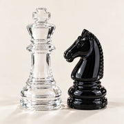 Jeu d’échecs Le Marais en verre — jeu fermé