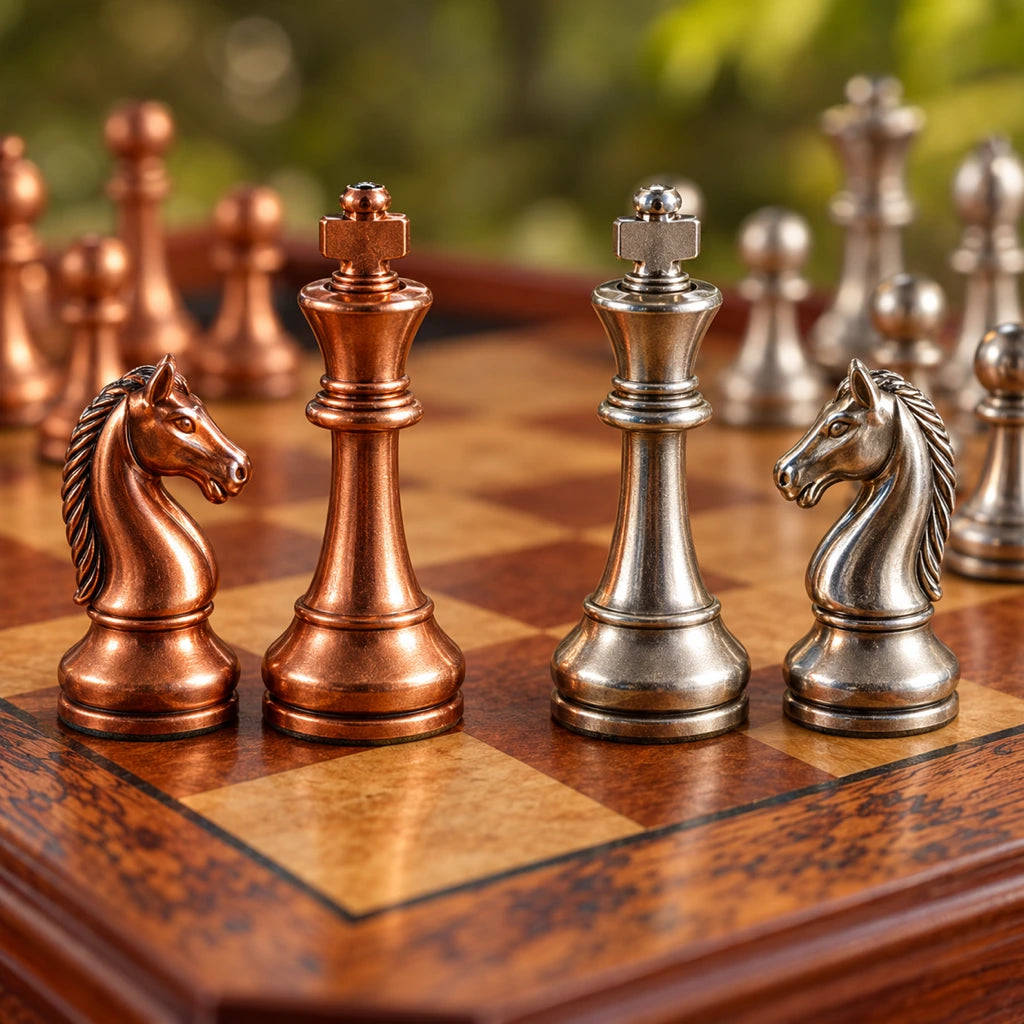 Jeu d’échecs Le Montparnasse — détail des pièces