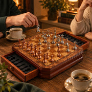 Jeu d’échecs Le Montparnasse — partie en cours