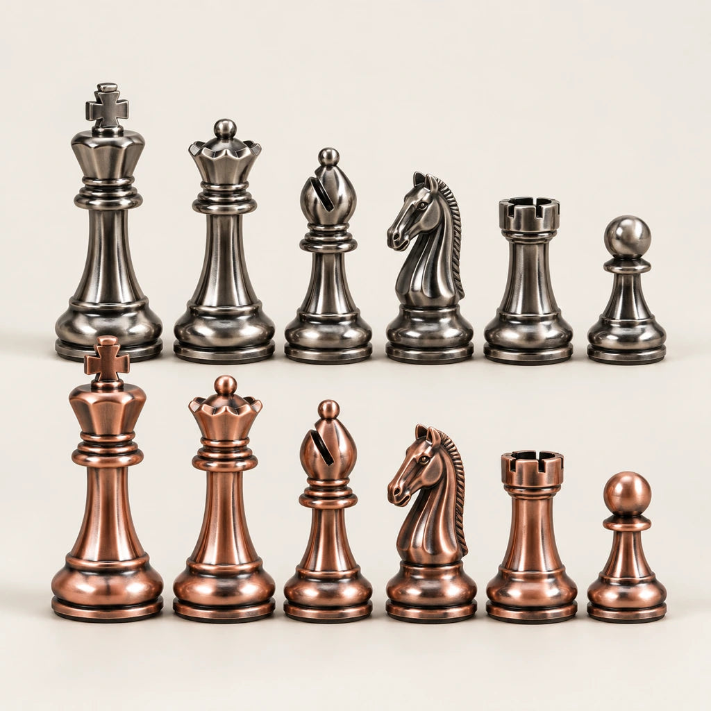 Jeu d’échecs Le Rivoli — rangée des pièces