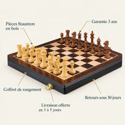 Jeu d’échecs Le Saint-Cloud — points clés
