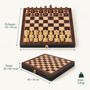 Jeu d’échecs Le Saint-Cloud — dimensions