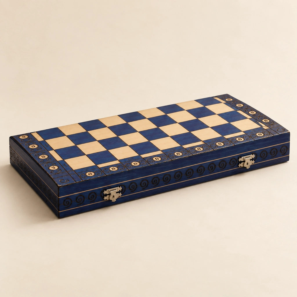 Jeu d’échecs Le Diplomate — coffret fermé