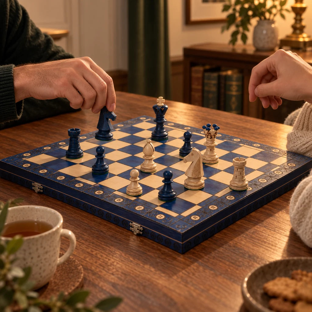 Jeu d’échecs Le Diplomate — partie en cours