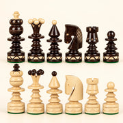 Jeu d’échecs Le Noël — rangée des pièces