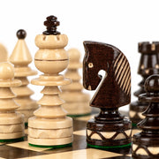 Jeu d’échecs Le Noël — détail de la sculpture