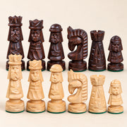 Jeu d’échecs Le Tatras — rangée des pièces