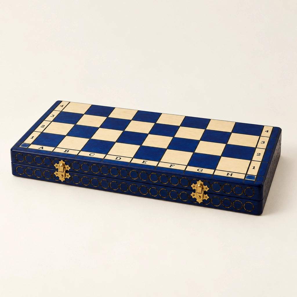 Jeu d’échecs Le Saphir — coffret fermé