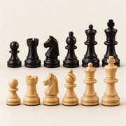 Jeu d’échecs Le Nomade vert — rangée des pièces