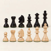 Jeu d’échecs Le Nomade noir — rangée des pièces