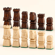 Jeu d’échecs Le Bastion — rangée des pièces