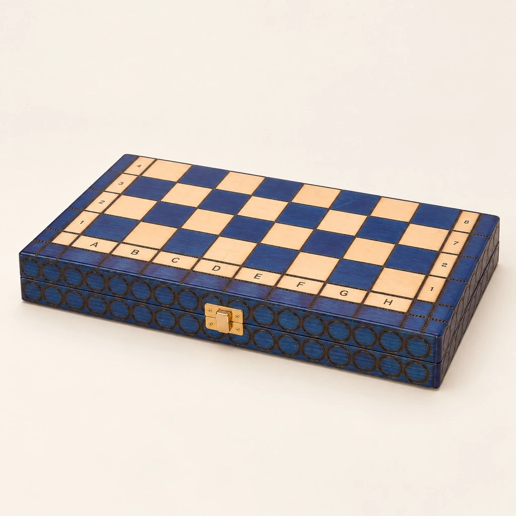 Jeu d’échecs L’Opaline — coffret fermé