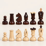 Jeu d’échecs Le Trianon — rangée des pièces