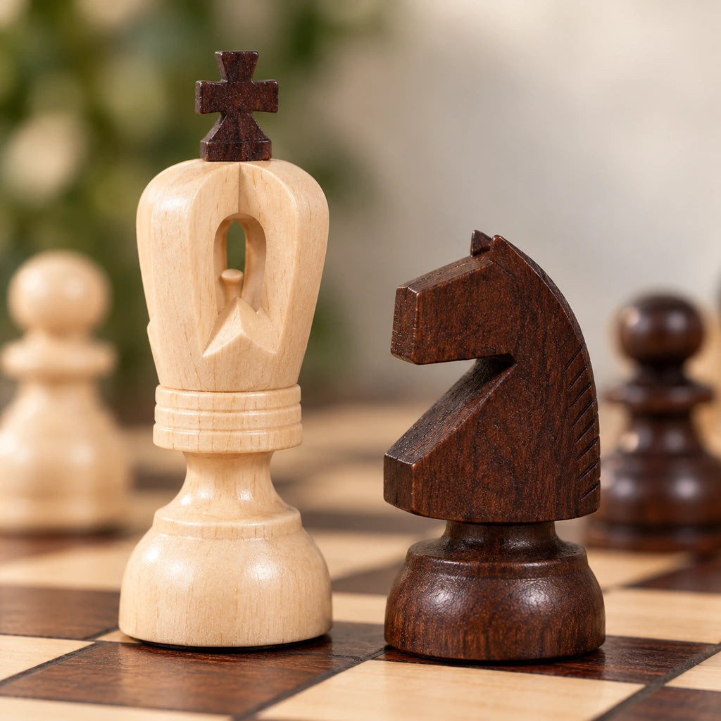 Jeu d’échecs Le Trianon — détail de la sculpture