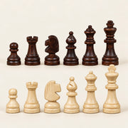 Jeu d’échecs L’Apprenti — rangée des pièces