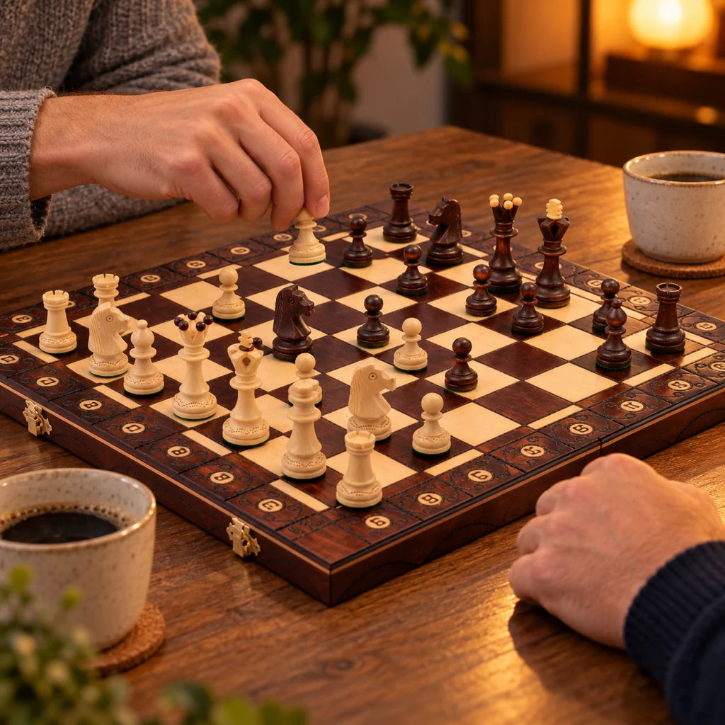 Jeu d’échecs Le Connétable — partie en cours