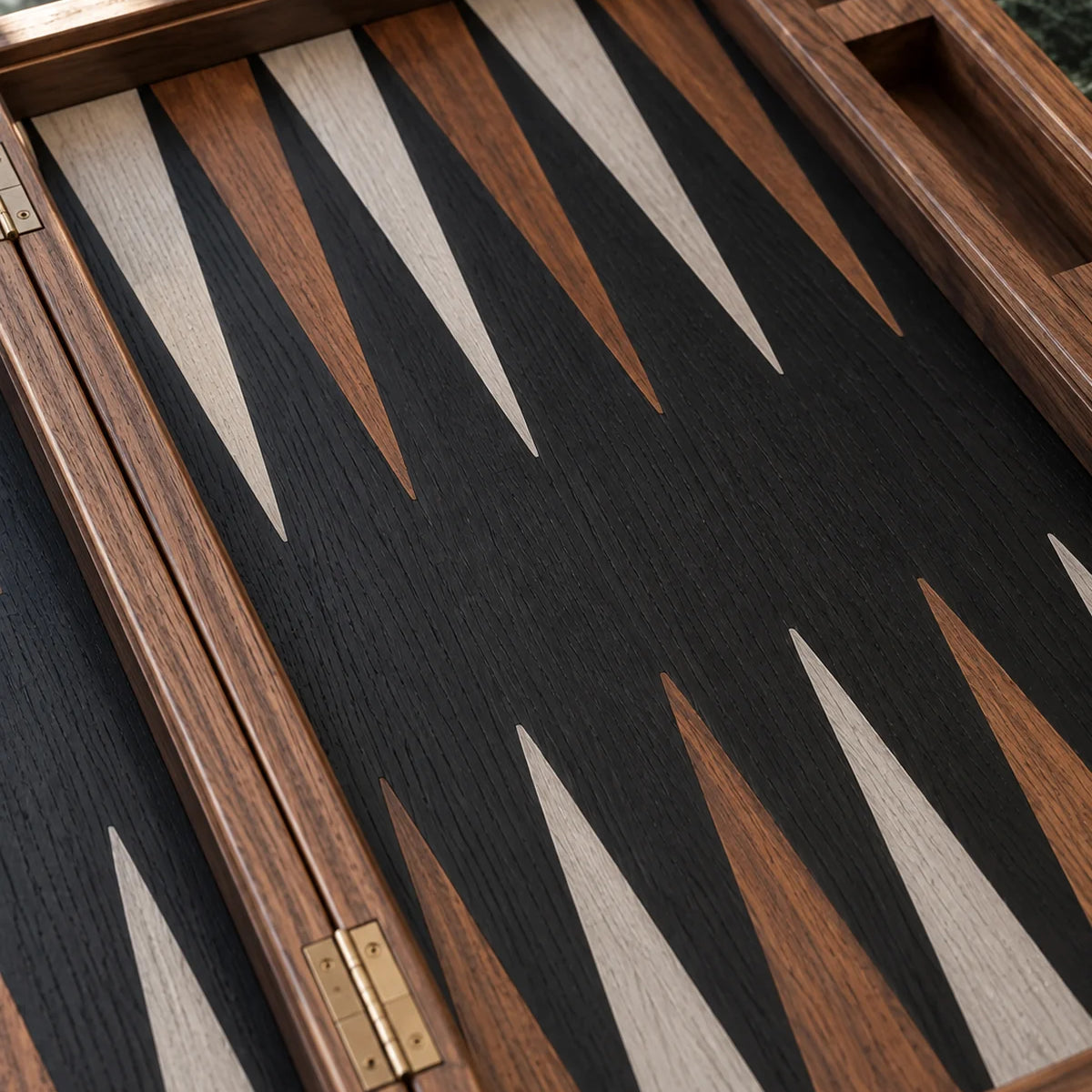 Backgammon Noyer & Chêne noir