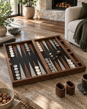 Backgammon Noyer & Chêne noir — 07 interieur