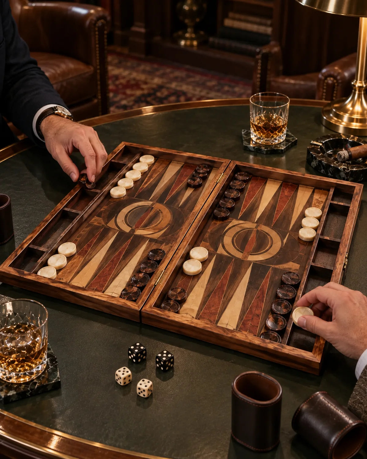 Backgammon Robusto — 08 jeu en cours