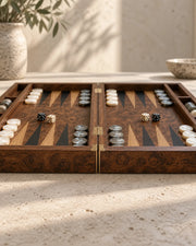 Backgammon Ronce de noyer — 07 profil