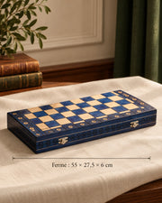 Jeu d’échecs Ambassador bois — jeu fermé
