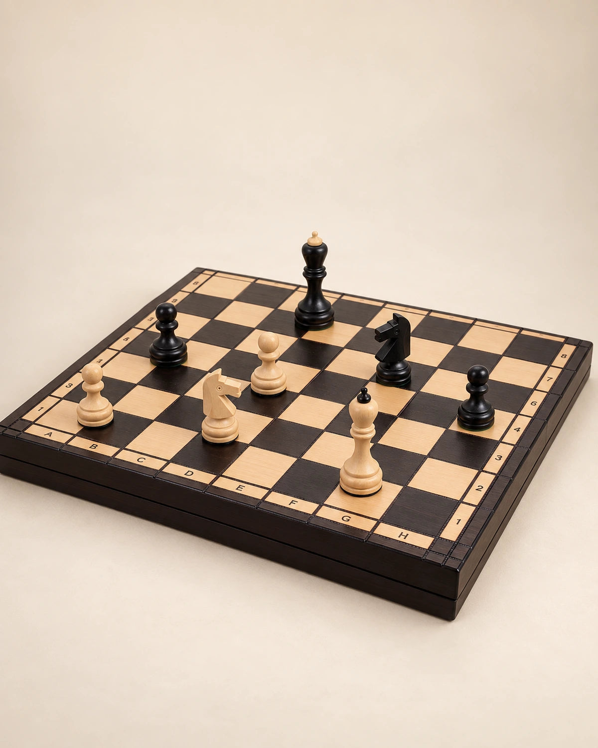 Jeu d’échecs Classic bois — vue d’ensemble