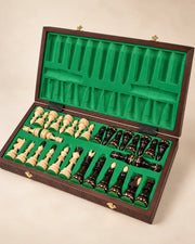 Jeu d’échecs Indian en bois — vue 3
