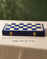 Jeu d’échecs King's grand modèle — vue de profil