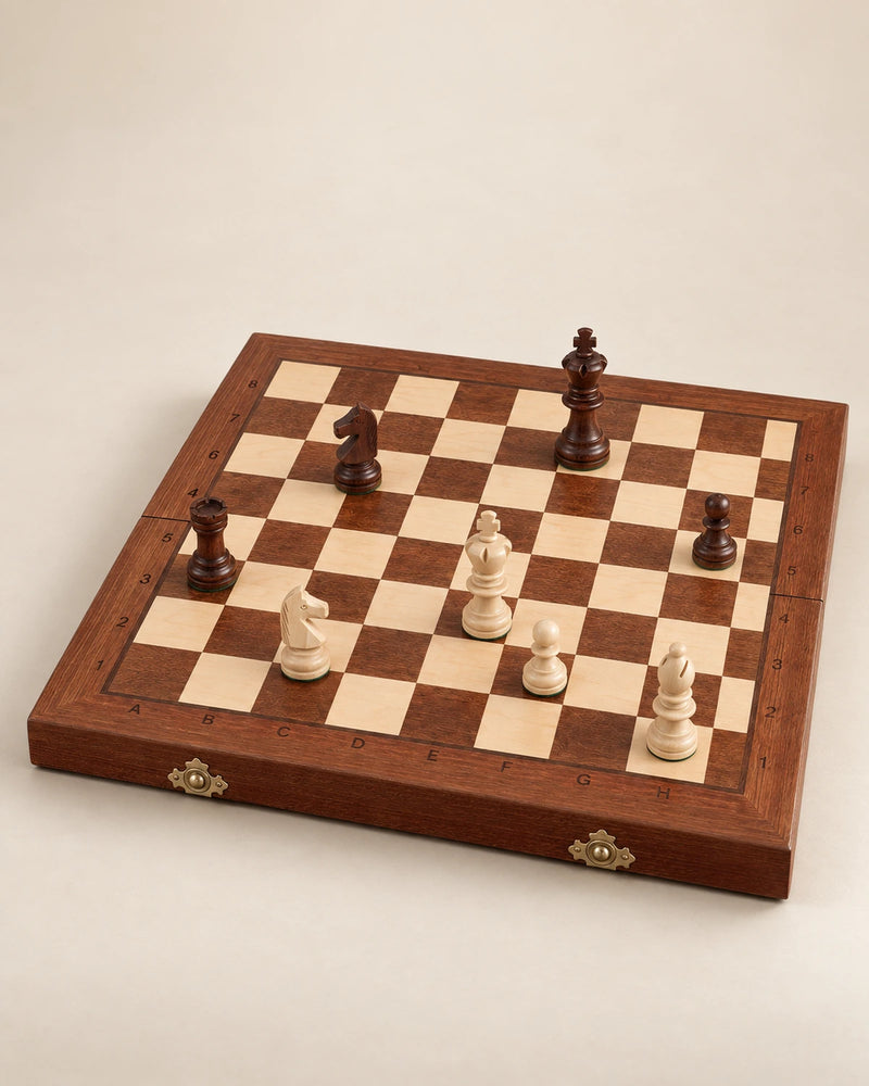 Jeu d’échecs Olympic petit modèle — vue d’ensemble