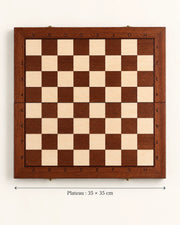 Jeu d’échecs Olympic petit modèle — vue du dessus