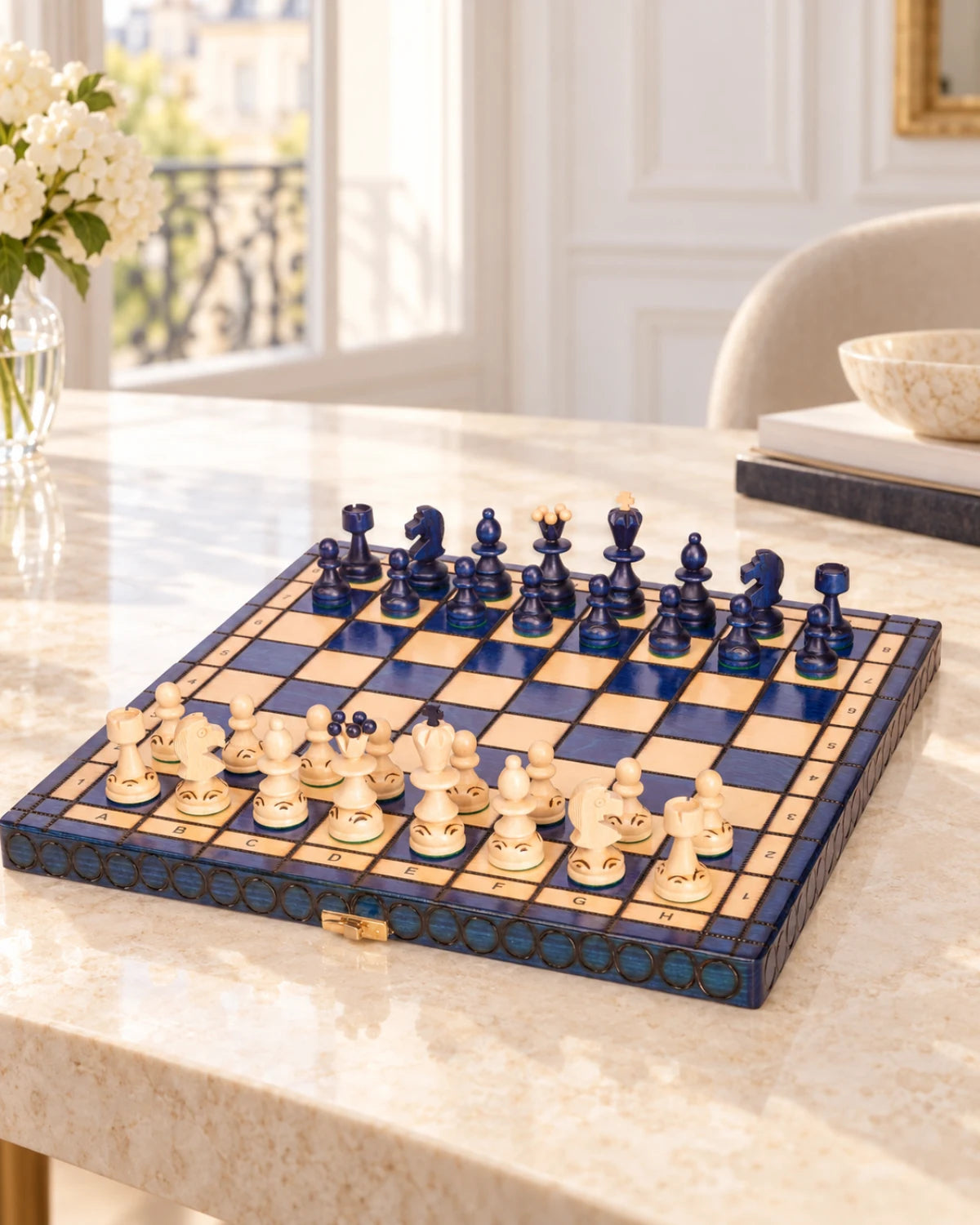 Jeu en décor d’appartement