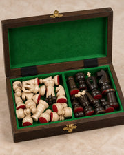 Jeu d’échecs Royal Mini en bois — vue 2