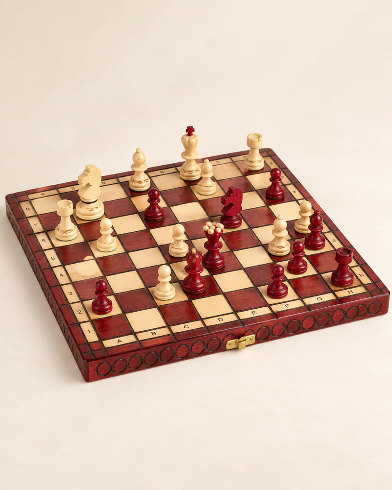 Jeu d’échecs Small Pearl — vue d’ensemble