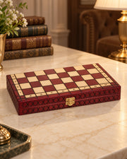 Jeu d’échecs Small Pearl — vue de profil