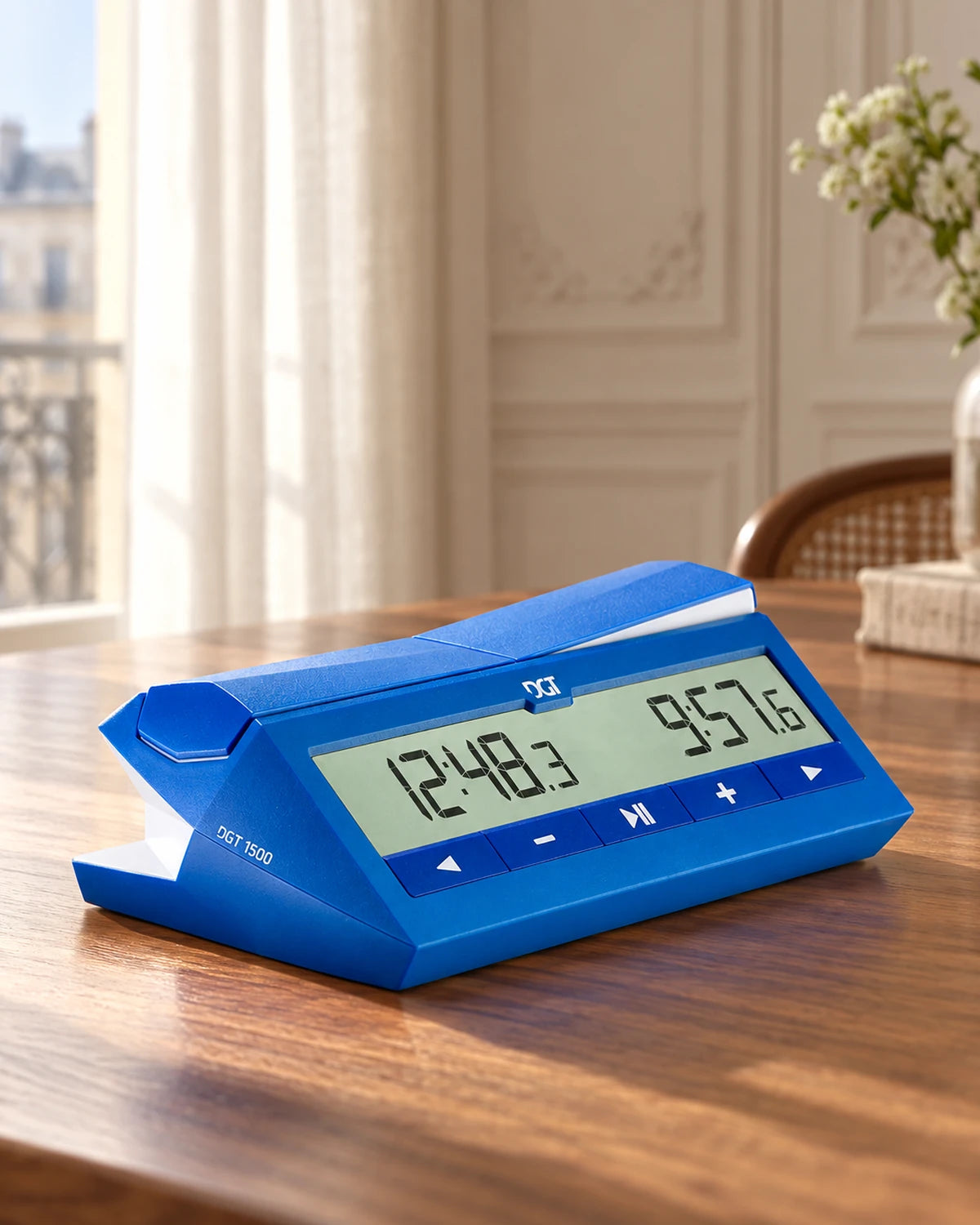 Pendule dgt 1500 bleue — appartement