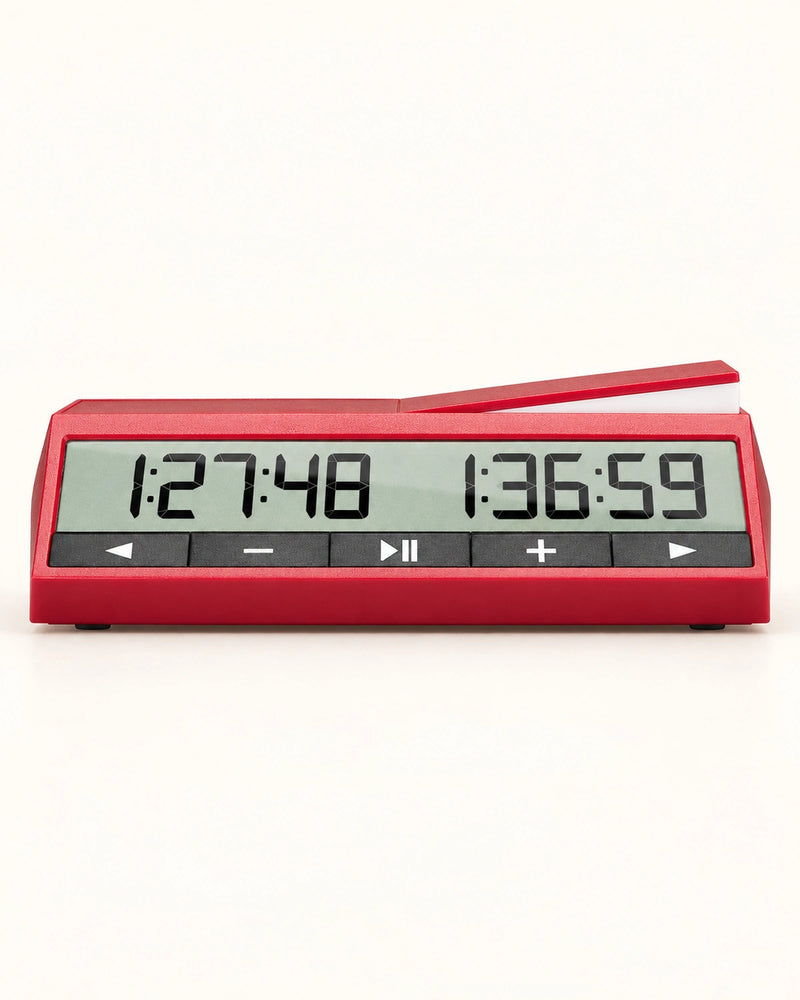Pendule DGT 2500 rouge — studio