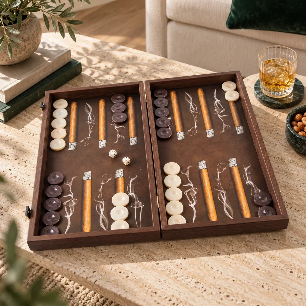 Backgammon Manopoulos Robusto TXL1ROB – w aranżacji