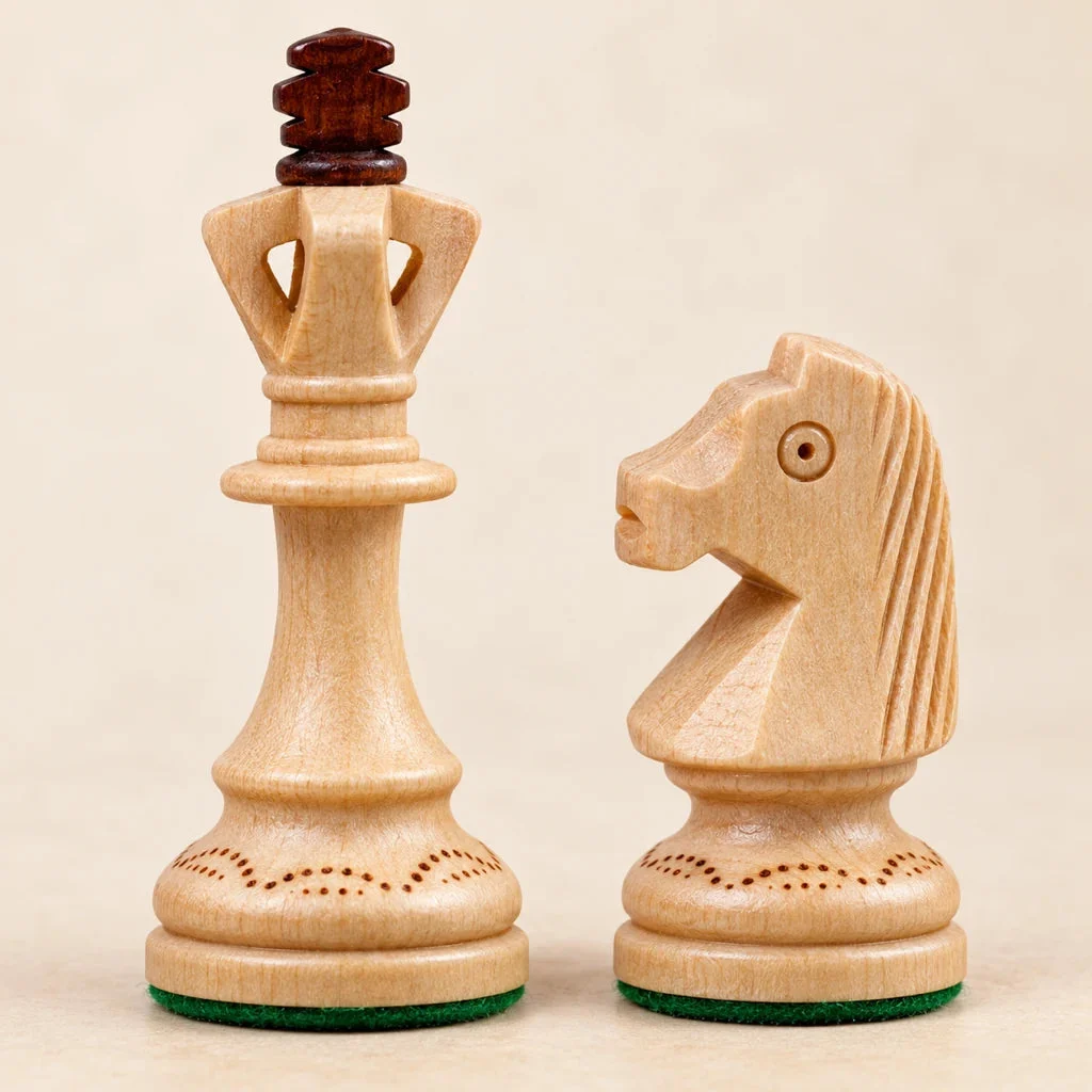 Set di scacchi Le Connétable — dettaglio della scultura