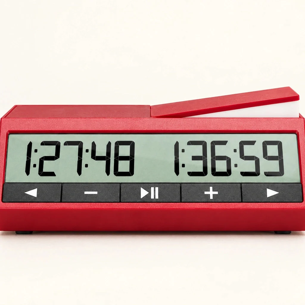 DGT 2500 digital chess clock — display and buttons